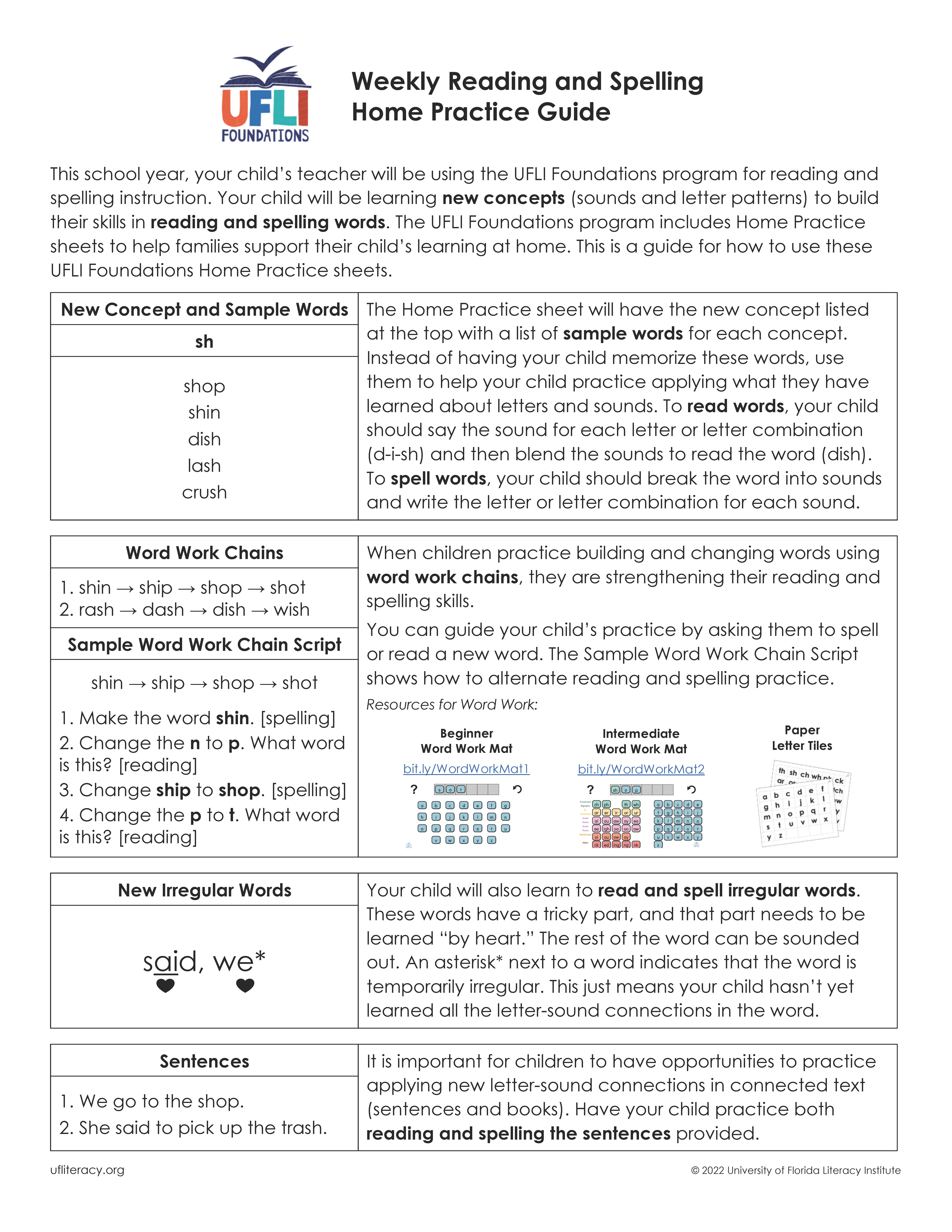 Home Practice Guide (English)